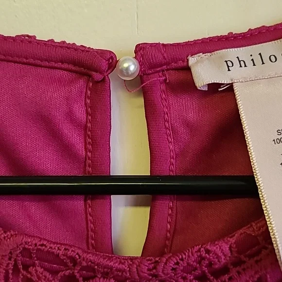 Sale!! Philosophy Lacey Cute Top - Picture 3 of 6